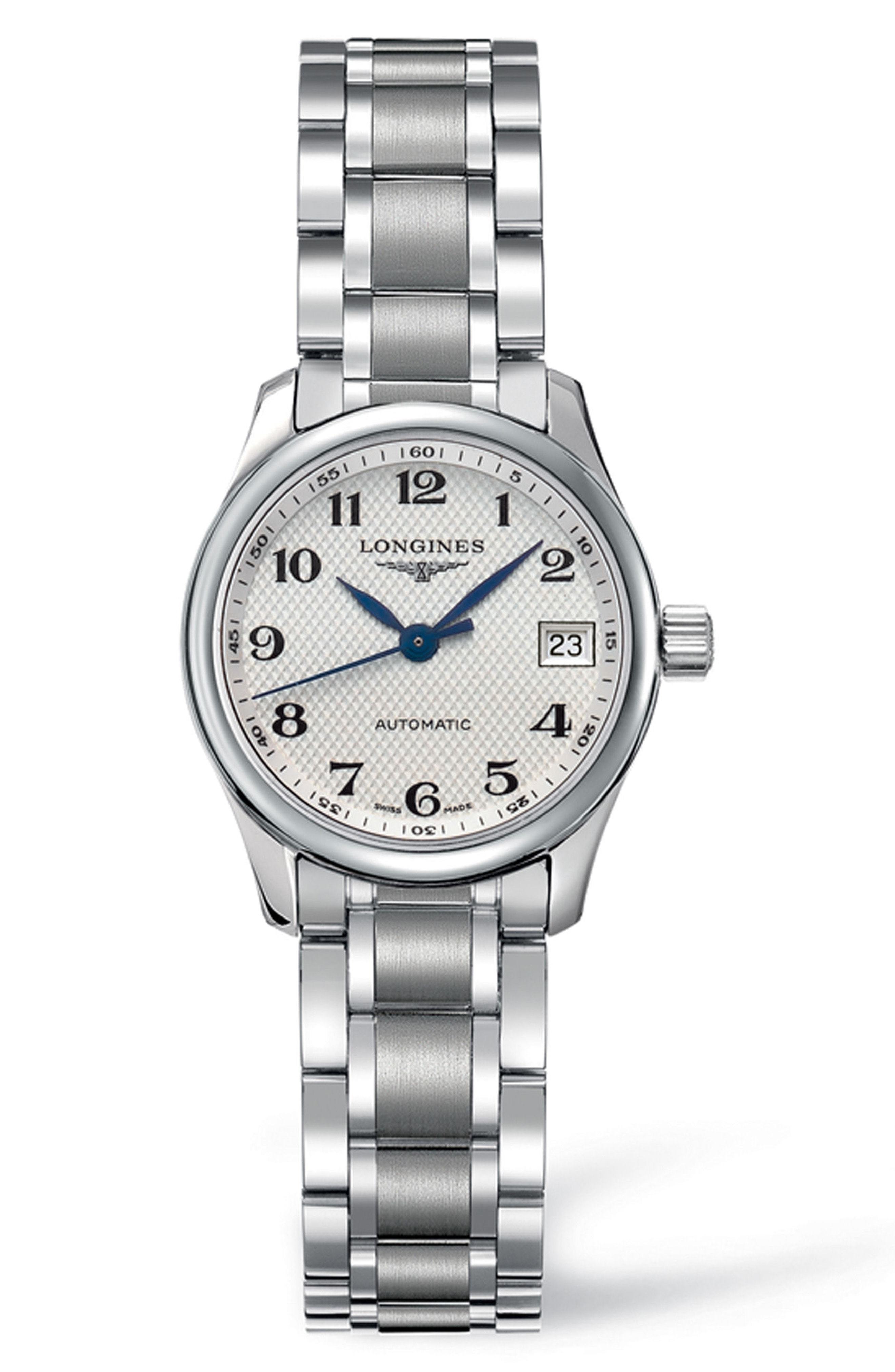 Longines Master Automatic Bracelet Watch, $1,850 | Nordstrom | Lookastic