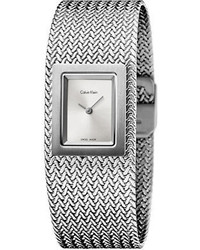 Calvin Klein Mesh Stainless Steel Bracelet Watch