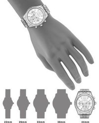 Michael Kors Michl Kors Lexington Stainless Steel Chronograph Bracelet Watch