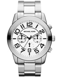 MICHAEL Michael Kors Michl Michl Kors Michl Kors Mercer Large Chronograph Bracelet Watch 45mm