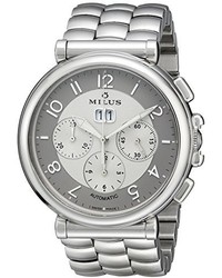 Milus Zetc008 Zetios Stainless Steel Automatic Watch
