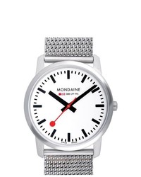 Mondaine Stainless Steel Watch