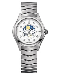 Ebel Moonphase Wave Bracelet Watch