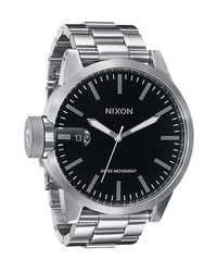 Nixon The Chronicle Stainless Steel Watch 48mm