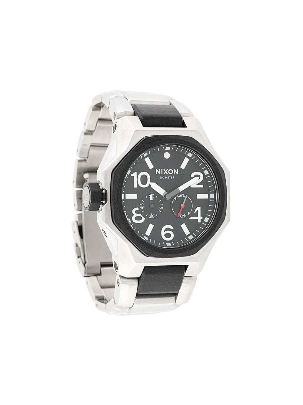 Nixon Octagonal Watch, $413 | farfetch.com | Lookastic