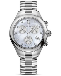 Ebel Onde Stainless Steel Chronograph With Diamonds 36mm