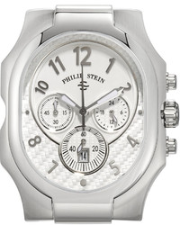 Philip Stein Teslar Philip Stein Large Classic Chronograph Watch Head Silver