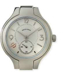 Philip Stein Teslar Philip Stein Stainless Steel Small Round Classic Watch Head Mother Of Pearl