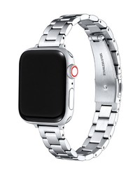 The Posh Tech Posh Tech Sloan Skinny Stainless Apple Watch Se Series 7654321 Band