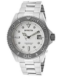 Invicta Pro Diver Automatic Metallic White Textured Dial Stainless Steel  12838 Watch