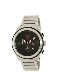 Puma Edge Metal Chronograph Black Dial Watch Pu102911001