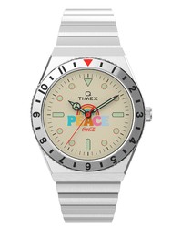 Timex Q X Coca Cola Unity Collection Bracelet Watch