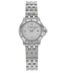 Raymond Weil 5399 St 00995 Tango Steel Mother Of Pearl Diamond Crystal Dial Watch