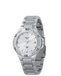 RELIC Silver Tone Sport Watch
