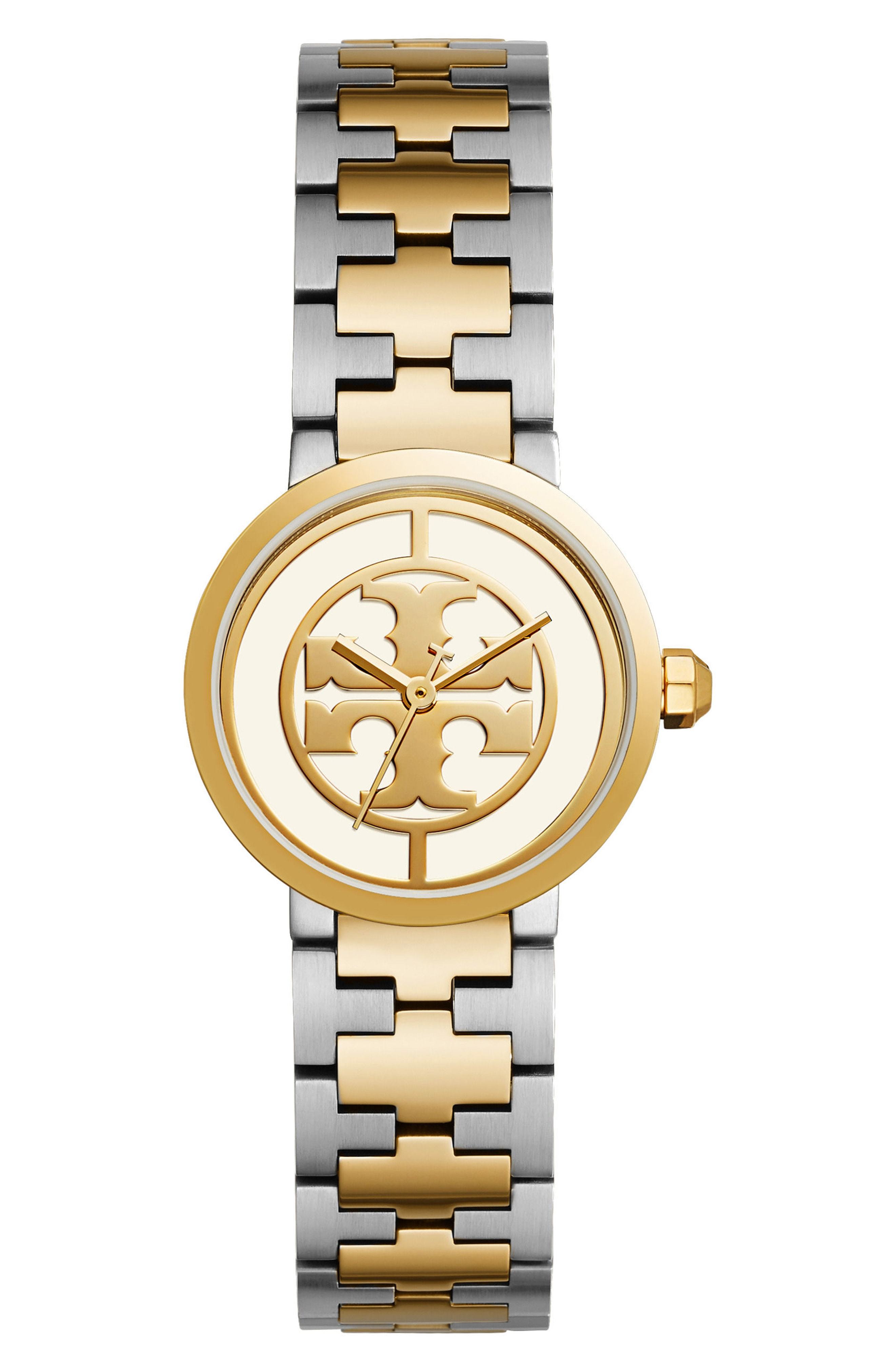 Tory Burch Reva Logo Dial Bracelet Watch, $206 | Nordstrom | Lookastic