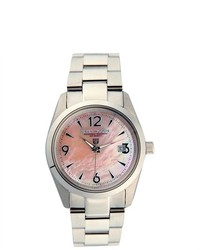 River Woods Rw 3 L Ppd Ss Pink Mother Of Pearl Watch
