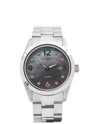River Woods Rw 3 M Gp Sd Ss Grey Mother Of Pearl Watch