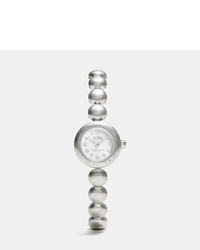 Coach Rivet Stainless Steel Studded Bracelet Watch