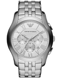 Emporio Armani Round Chronograph Bracelet Watch 45mm