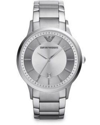 Emporio Armani Round Stainless Steel Watch