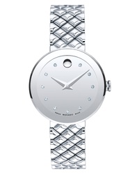 Movado Sapphire Diamond Bracelet Watch