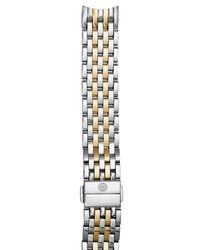 Michele Sidney 18mm Stainless Bracelet Watch Band