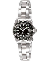 Invicta Signature 7059 Silver Stainless Steelblack Wrist Watches