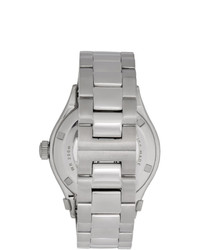 Salvatore Ferragamo Silver 1898 Gmt Watch