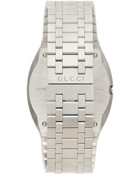 Gucci Silver 25h Watch