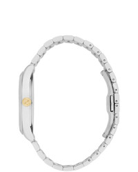 Gucci Silver And Gold Cat G Timeless Watch