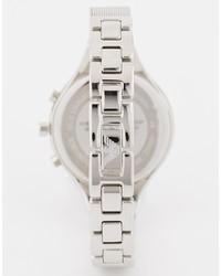 Emporio Armani Silver Chronograph Watch