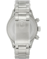 BAPE Silver Classic Type 4 Watch