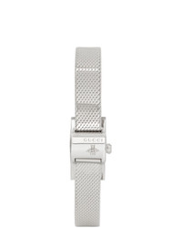 Gucci Silver G Frame Slim Watch