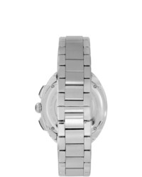 Fendi Silver Moto Chronograph Watch