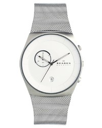 Skagen Silver Mesh Strap Watch Skw6071