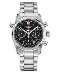 Longines Spirit Automatic Chronograph Bracelet Watch