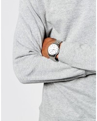 Ben Sherman Spitalfields Multi Function Bracelet Watch In Silver