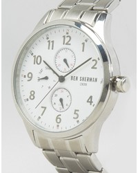 Ben Sherman Spitalfields Multi Function Bracelet Watch Wb0004sm