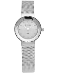 Skagen Stainless Steel Mesh Bracelet Watch 25mm 456sss