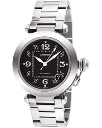 Cartier Stainless Steel Pasha Automatic Watch 36mm