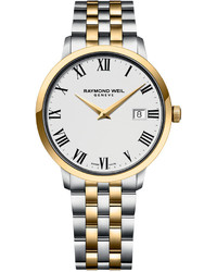 Raymond Weil Swiss Toccata Two Tone Stainless Steel Bracelet Watch 39mm 5488 Stp 00300