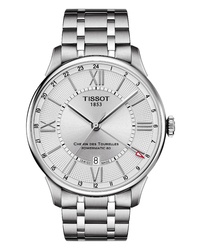 Tissot T Classic Chemin Des Tourelles Powermatic 80 Automatic Bracelet Watch