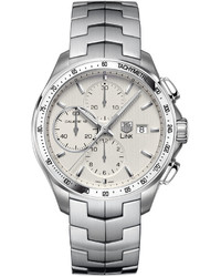 Tag Heuer Automatic Chronograph Stainless Steel Bracelet Watch 43mm Cat2011ba0952