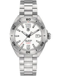 Tag Heuer Automatic Formula 1 Calibre 5 Stainless Steel Bracelet Watch 41mm Waz2114ba0875