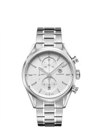 Tag Heuer Carrera Silver Dial Stainless Steel Automatic Watch