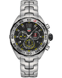 Tag Heuer Chronograph Formula 1 Senna Edition Stainless Steel Bracelet Watch 43mm Caz1013ba0883