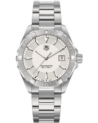 Tag Heuer Swiss Aquaracer Stainless Steel Bracelet Watch 41mm Way1111ba0910