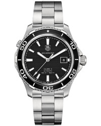 Tag Heuer Swiss Automatic Aquaracer 500m Calibre 5 Stainless Steel Bracelet Watch 41mm Wak2110ba0830