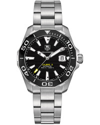 Tag Heuer Swiss Automatic Aquaracer Calibre 5 Stainless Steel Bracelet Watch 41mm Way211aba0928