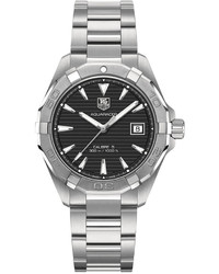 Tag Heuer Swiss Automatic Aquaracer Stainless Steel Bracelet Watch 41mm Way2110ba0910